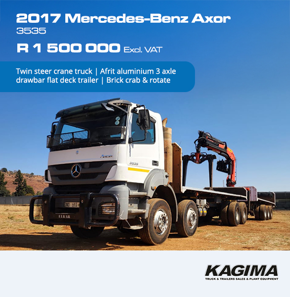 2017 Mercedes Benz Axor